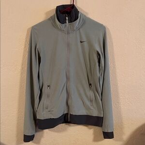 Nike Gray Biking/Track Jacket